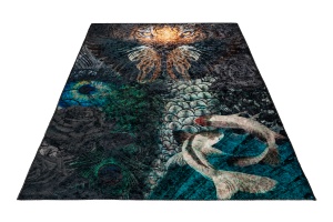 Covor My Exotic Negru 120x170 cm - Img 9