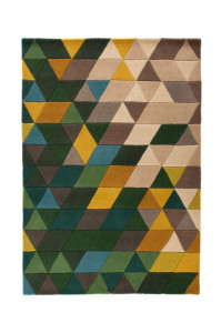 Covor Prism Verde/Multicolor 200X290 cm, Flair Rugs - Img 2