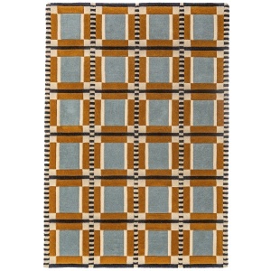 Covor Quadro Wool Multicolor 200x290 cm - Img 5