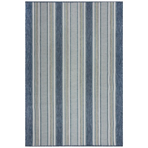 Covor Roma Stripe Outdoor Albastru 120x170 cm, Flair Rugs - Img 6