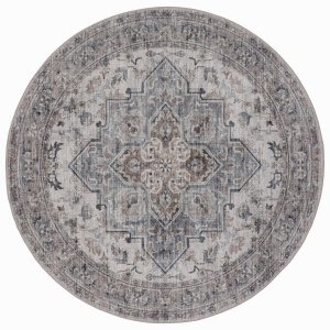 Covor Rotund INKA V4 Bej 200x200 cm - Img 2
