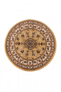 Covor Sherborne Bej 133X133 cm, rotund, Flair Rugs - Img 2