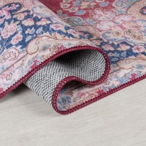 Covor traversa Colby Rosu 60x230 cm, Flair Rugs - Img 2