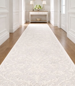 Covor Traversa, Itea, Alb, 115x900 cm, Delta Itea 42001 101