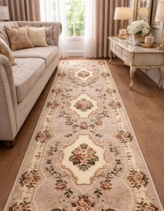 Covor Traversa, Lotos, Crem, 80x500 cm, Delta Lotos 570 100