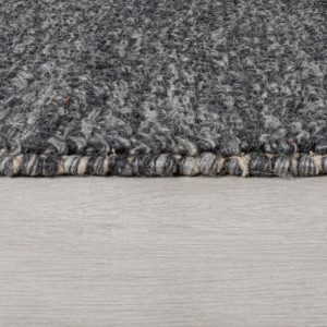 Covor traversă Minerals Gri Închis 60X230 cm, Flair Rugs - Img 5