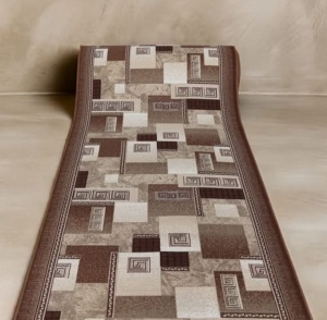 Covor Traversa, Print, Maro, 200x600 cm, Delta 1733