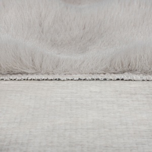 Covor Waffle Faux Fur Gri 180X290 cm, Flair Rugs - Img 3