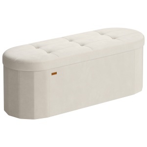 Cufar depozitare Songmics Alb 110x38x38 cm - Img 2
