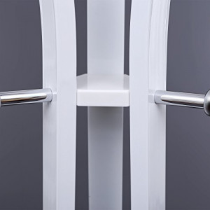 Cuier, Songmics, Alb, 176x50x50 cm - Img 7