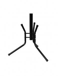 Cuier tip pom, Songmics, Metal, Negru, 176 cm - Img 6