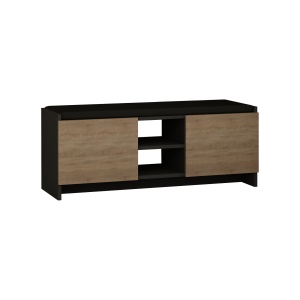 Dulap de pantofi cu banca Zulla Antracit 110x43x37 cm - Img 3