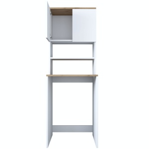 Dulap masina de spalat KD101 Alb 65x183.6x60 cm - Img 11