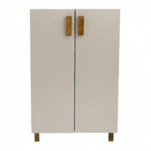 Dulap Pantofi Honor 9 perechi alb 62x37x99cm - Img 3