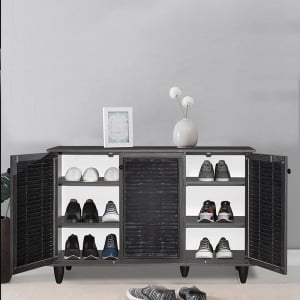 Dulap pantofi Ronan wenge 105x35x.66cm - Img 4