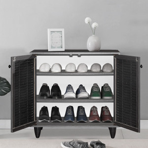 Dulap pantofi Ronan wenge 70.5x35x.66cm - Img 2