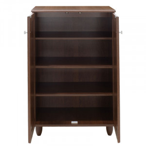 Dulap pantofi SANTΟ 10 perechi culoarea nuc 60x34.5x91.5cm - Img 6