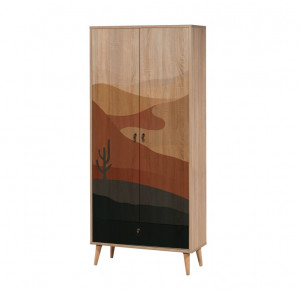 Dulap pentru haine City, Multicolor - Img 2