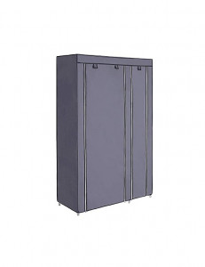 Dulap pliabil, Songmics, Gri, LSF007G, 110 x 45 x 175 cm - Img 5