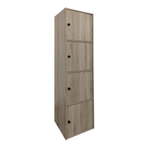 Dulap soldat Gabino Sonoma 40x39x158 cm