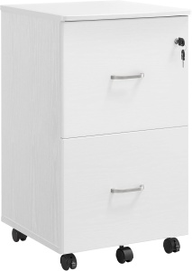 Fiset, dulap birou Vasagle Alb 54.4x43.8x40 cm - Img 2