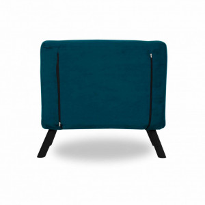 Fotoliu Extensibil tip Canapea Sando Single Petrol Verde - Img 6