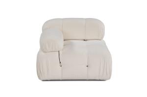 Fotoliu modular Bubble Alb - Img 2