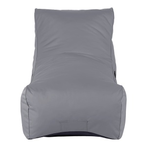 Fotoliu puf (beanbag) de gradina, Otenda, Gri inchis, 67x110x65 cm - Img 3