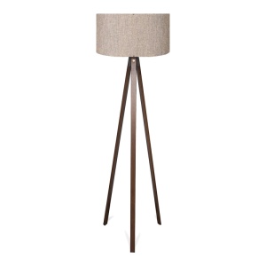 Lampadar PWL-1059, Pako World, E27, Bej-Nuc, 38x38x140 cm - Img 1