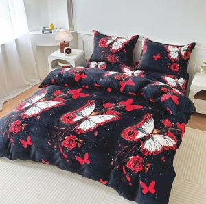 Lenjerie Butterfly Nocturna cocolino cu Elastic 180x200 (Cocolino)