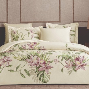 Lenjerie Fiorella Beige (Bumbac Egiptean)