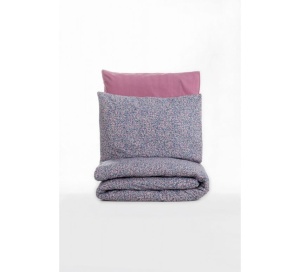Lenjerie Penny cu elastic 160x200 Rose (Bumbac 100%) - Img 2