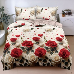 Lenjerie Roses (Bumbac Satinat)
