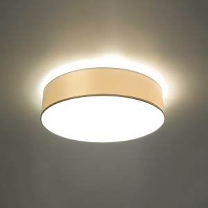 Lustra Arena Alb 45x45x11 cm - Img 3
