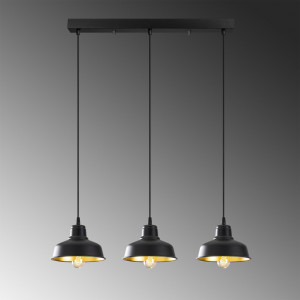 Lustra Berceste - 181BLACK-S1 Negru - Img 4