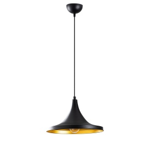 Lustra Berceste Negru 30x30x113 cm - Img 5