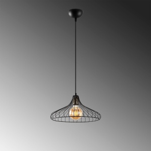 Lustra Depay Negru 36x36x120 cm - Img 4