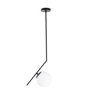 Lustra Dolunay Negru 25x15x76 cm - Img 2