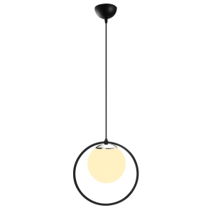 Lustra Dolunay Negru 26x15x126 cm - Img 3