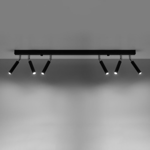 Lustra Eyetech Negru 100x3x20 cm - Img 3