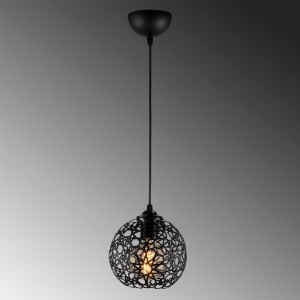 Lustra Fellini Negru 115x17x17 cm - Img 4