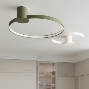 Lustra LED Rio 78 Olive 4000K 78x84x13 cm - Img 15