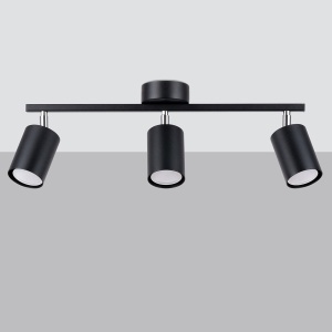Lustra Lemmi Negru 46x8x20 cm - Img 2
