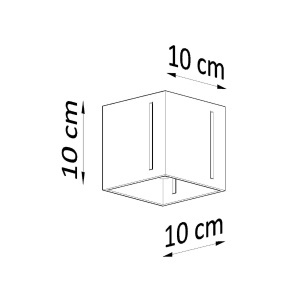 Lustra Pixar Gri 10x10x10 cm - Img 5