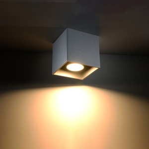 Lustra Quad Gri 10x10x10 cm - Img 3