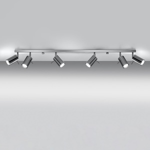 Lustra Ring Crom 118x6x16 cm - Img 3