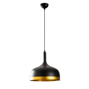 Lustra Sivani Negru 30x30x128 cm - Img 3