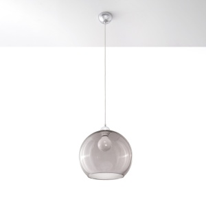 Lustra suspendata Ball Grafit 30x30x120 cm - Img 2