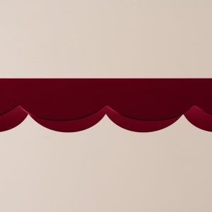 Lustra suspendata LED Biscuit Burgundy 3000K 131x13x200 cm - Img 8
