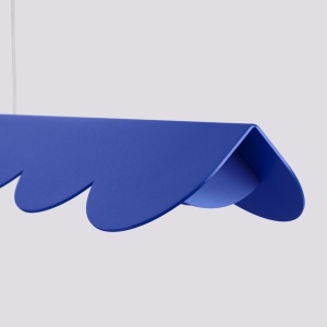 Lustra suspendata LED Biscuit Ultramarine 4000K 131x13x200 cm - Img 7